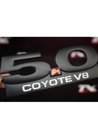 Ford Mustang 5.0 Coyote V8 Vidalı Ön Panjur Ikiz Turbo Amblem