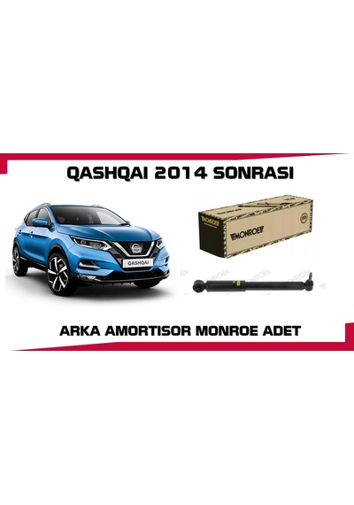 Qashqaı Arka Amortısor 2014 Sonrası Monroe Adet J11 Kasa