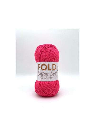 Cotton Soft - Fuşya Pamuk Ip 100 Gram