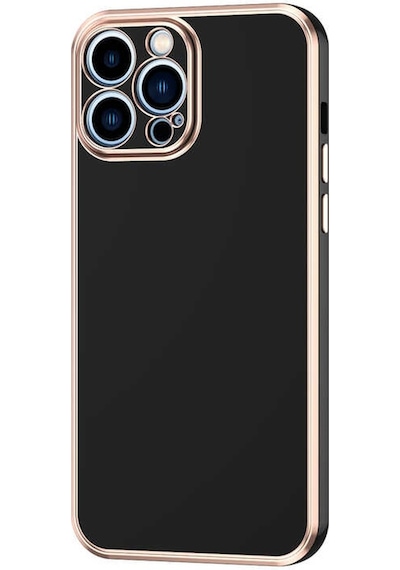 Zeyline Apple Uyumlu iPhone 12 Pro Max Zore Bark Kapak-siyah