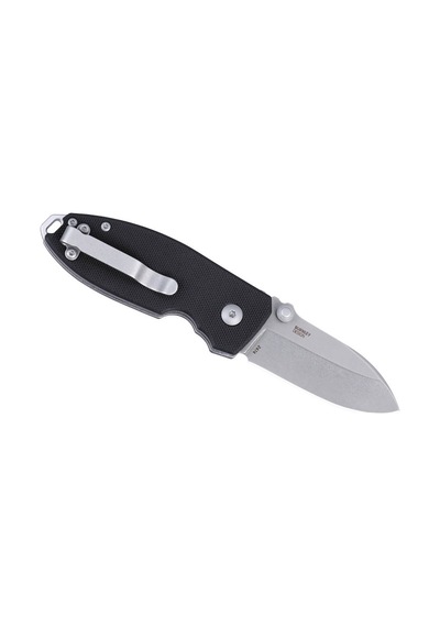 Crkt Squid Xm Button Lock G10 Black Kamp Çakı Siyah