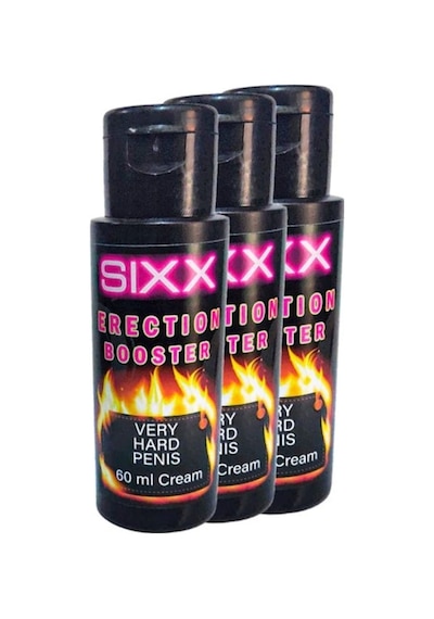 Sixx 3tane Erkeklere Özel Extra Destek Kremi 60 Ml