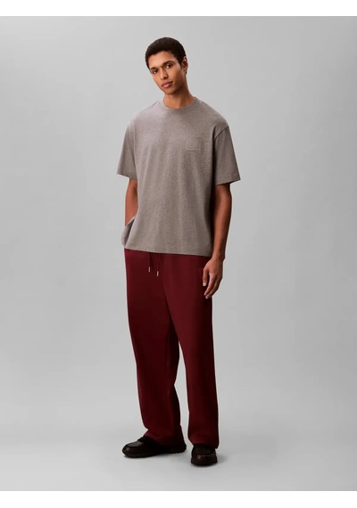 Calvin Klein Premıum Terry Ck Bordo Erkek Eşofman Alt