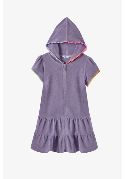 Penti Lila Kız Çocuk Sweet Pastel Lilac Towel Kaftan