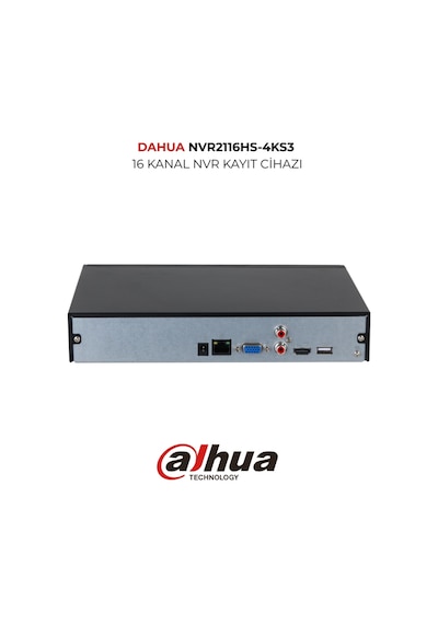 Nvr2116hs-4ks3 16 Kanal H.265+ Network Video Recorder