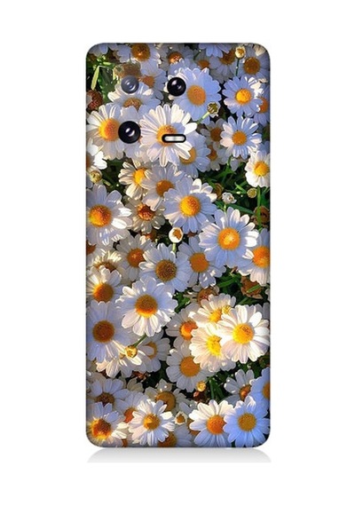 Xiaomi Mi 13 Pro 5g Uyumlu Beyaz Papatyalar Desenli Silikon Kılıf