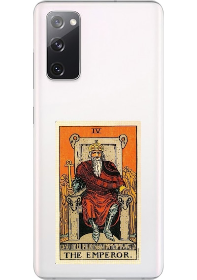 Samsung Galaxy S20 Fe Uyumlu Şeffaf Kılıf The Emperor Tasarımlı