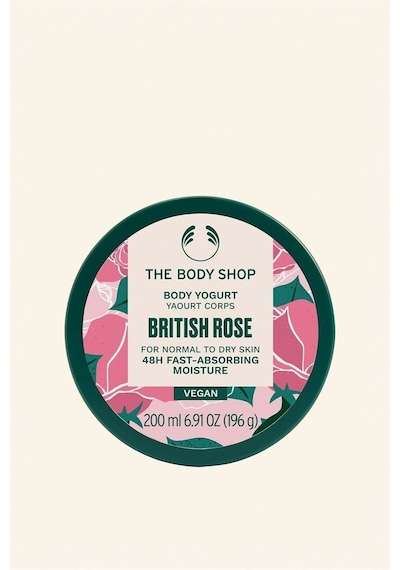 The Body Shop British Rose Body Yogurt 15 Saniyede Emilen Vücut Nemlendiricisi 200 Ml