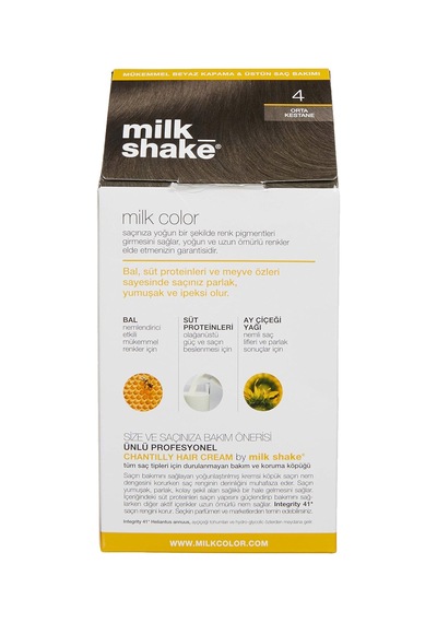 Milk Shake Milk Color Eko Kit Saç Boyası 4 0.5 G