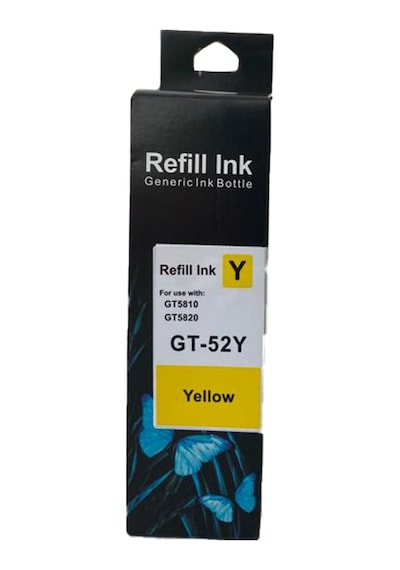 H Gt 52 Mürekkep Yellow 70ml