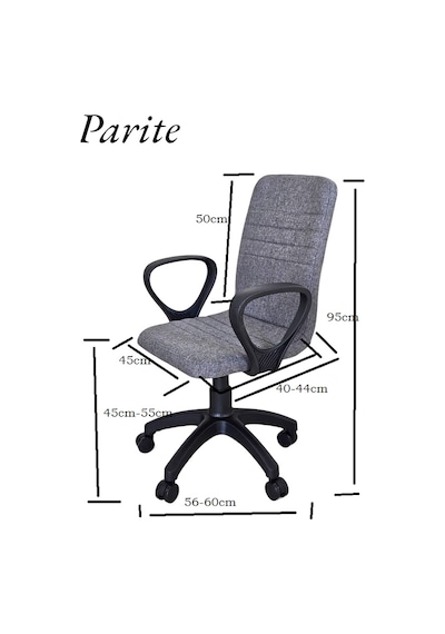 Paritesandalye Parite Monoblok Bilgisayar Ofis Çalışma Koltuğu