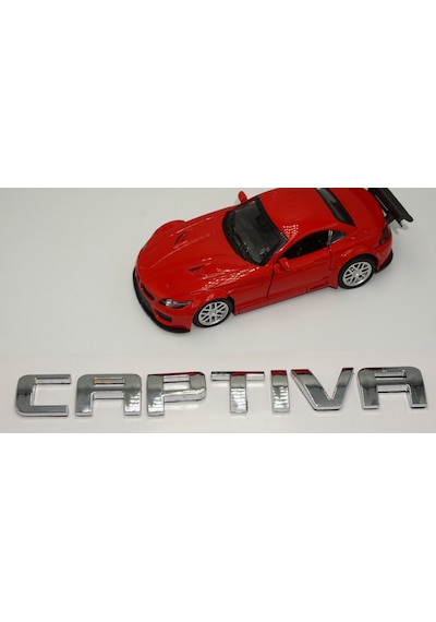 Chevrolet Captiva Bagaj 3M 3D Krom ABS Logo Amblem