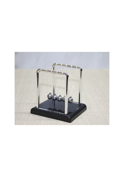 1 Adet Newton Beşiği Masa Üstü Kinetik Denge Dekoru, Balans Oyuncağı Ve Newton's Cradle Model Alk3800