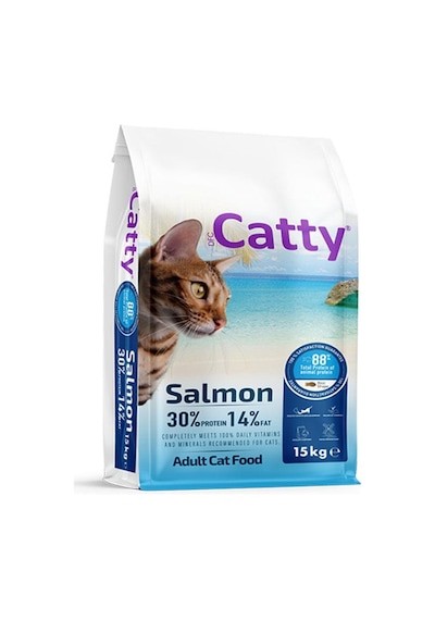 Catty Somonlu Yetişkin Kedi Maması 15 Kg