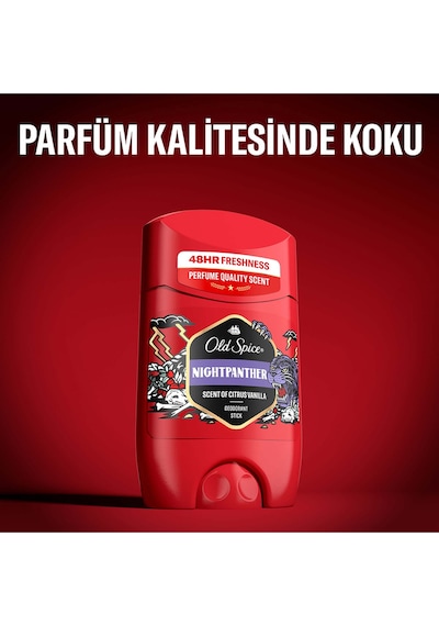 Old Spice Night Panther 48H Erkekler Stick Deodorant 50 ML