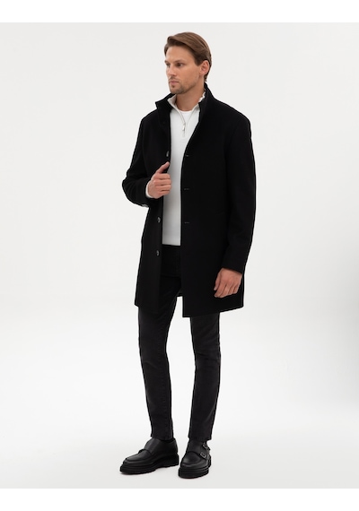 Pierre Cardin Erkek Siyah Palto 50317440-vr046 Siyah