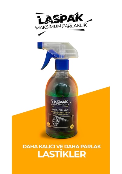 Laspak Lastik Parlatıcı Ekstra Parlaklık 500 Ml