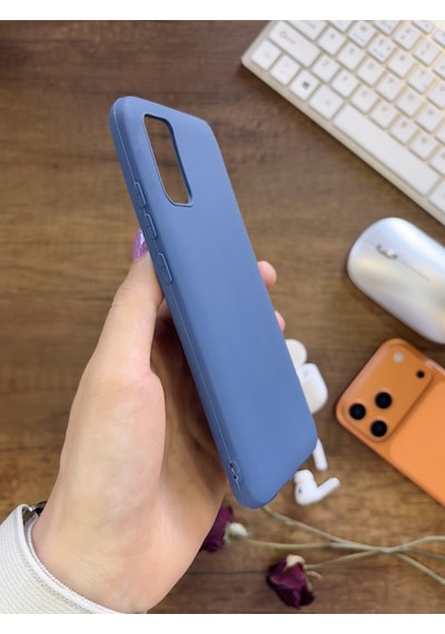 Samsung Galaxy A31 Uyumlu Kamera Korumalı Darbeye Dayanıklı Renk Atmayan Fab Silikon Kılıf Lacivert