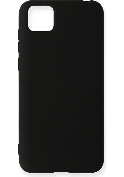 Newface - 450 - Huawei Y5p Kılıf Nano İçi Kadife Silikon - Ece-umay - - Siyah Sıyah