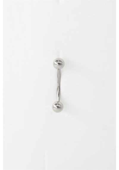 Kadın 316l Anti Alerjenik Topcuklu Piercing Gümüş