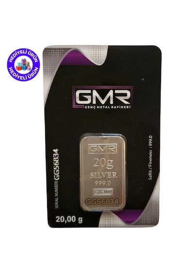 E-gümüş 20gr. Gram Gümüş