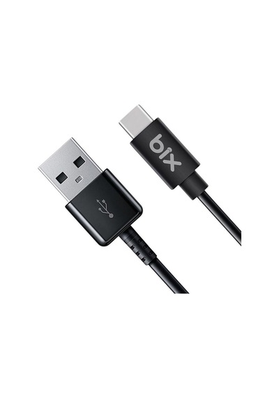 Bix Bx100cb 3a Usb-a To Type-c Chargıng Cable Black