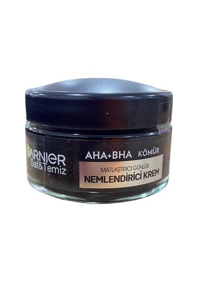 Garnier Aha+Bha Kömür İçerikli Matlaştırıcı ve Günlük Nemlendirici Bakım Kremi 50 ML