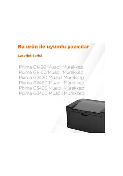 Canon Pixma G3460 Uyumlu  Mürekkep Takımı / Gı-41 Set