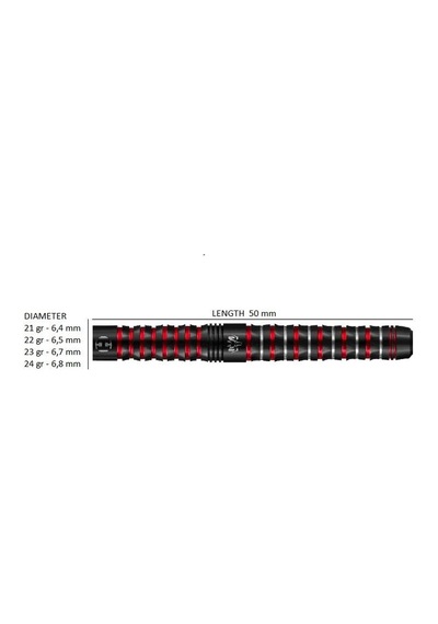 Harrows Wolfram Infinity %97 Tungsten Dart Oku