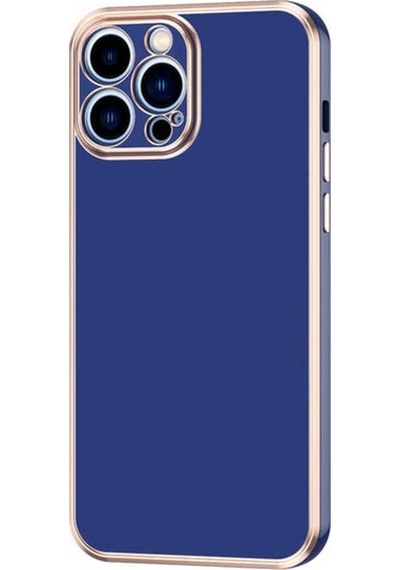Apple Uyumlu iPhone 12 Pro Max Kılıf Zore Bark Kapak Lacivert
