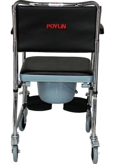Medikaltec P689 Banyo Tuvalet Duş Wc Koridor Ev Içi Hasta Yaşlı Engelli Tekerlekli Sandalyesi