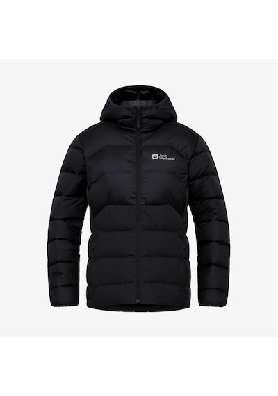 Jack Wolfskin Ather Down Hoody Rds Kadın Siyah Outdoor Sweatshirt Jwa60330
