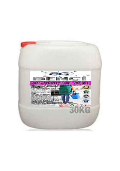 Yüzey Temizleyici Köpüklü 30kg Tekli