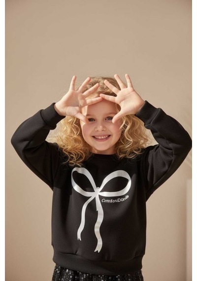 Uğur Bebe Kız Çocuk Premium Siyah Pullu Esnek Etekli Şık Lüks Sweatshirt Takımı Siyah Siyah Uğur Bebe Kız Çocuk Premium Siyah Pullu Esnek Etekli Şık Lüks Sweatshirt Takımı Siyah Siyah