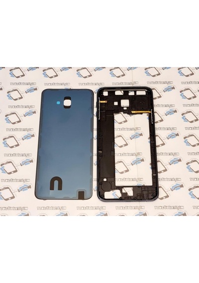 Tkgz Samsung Uyumlu Galaxy J4 Plus Kasa Arka Pil Batarya Kapağı Siya