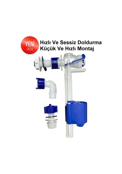 Gömme Rezervuar Aqua Tech Doldurma Şamandıra Flatör - Tüm Gömme Şamanıralara Uyumlu Beyaz