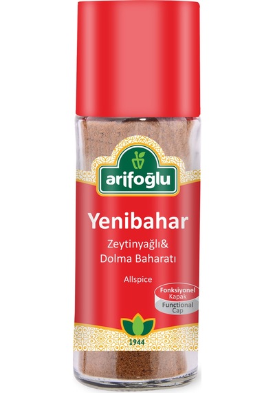 Arifoğlu Zeytinyağlı & Dolma Baharatlı Yenibahar Cam 60 G