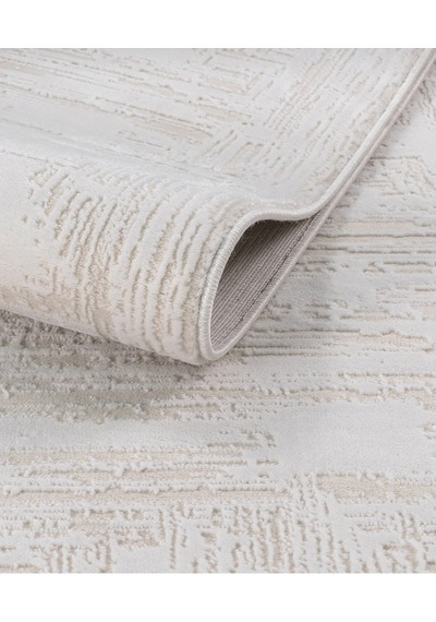 Elvey Home 7102 Krem Modern Desen Doğal Taban Koridor Mutfak Çocuk Oturma Odası Salon Halı Yolluk 7102kemik