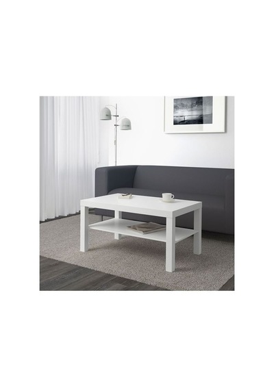 Ikea Lack Orta Sehpa, Beyaz, 90x55 Cm