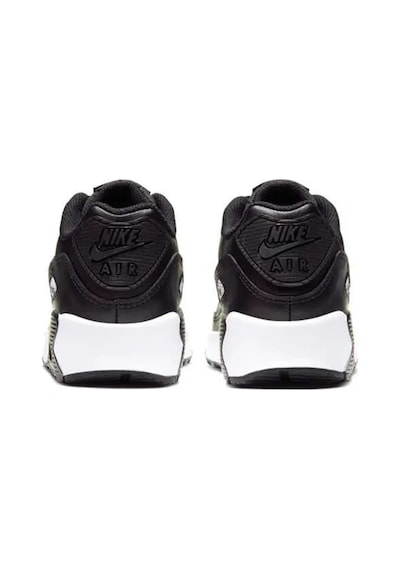 Nike Air Max 90 Leather Unisex Sneaker Hakiki Deri Günlük Ayakkabı Siyah Siyah