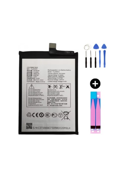 Tcl 40 Se Tlp-049c8 Uyumlu Güçlendirilmiş İthal Pil + Montaj Seti