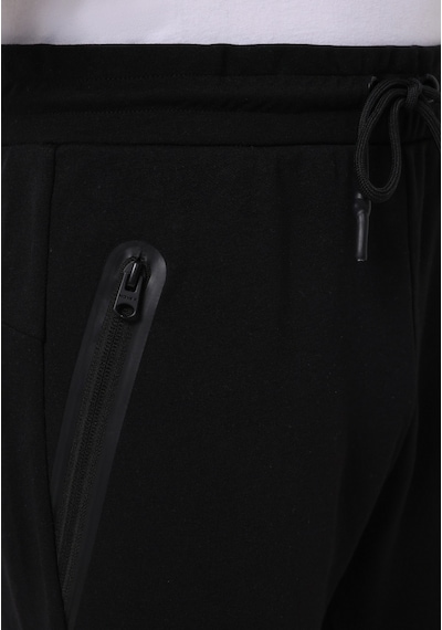 Colin's Colins Regular Fit Orta Bel Düz Erkek Siyah Eşofman Altı Cl1075654 Q1.v1 Blk Siyah