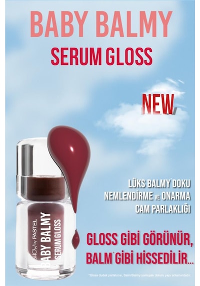 Pastel Show By Baby Balm Serum Gloss 39 Haunted Dudak Parlatıcısı 39