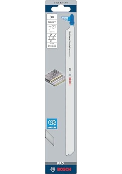 Testere Bıçakları Paket 3 Adet T 1018 Afp 2608636793