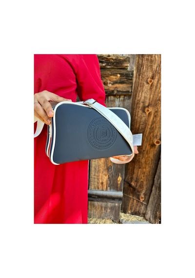 Just Polo Kadın Omuz Çantası Beyaz - Lacivert - Kırmızı 26258507