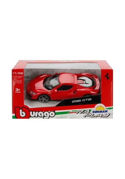 Burago 1/43 Ölçek Ferrari 296 Gtb Model Araba