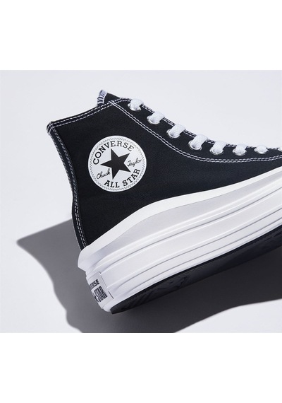 Converse Ctas Move Hi Kadın Günlük Ayakkabı 568497C Siyah-Siyah-36