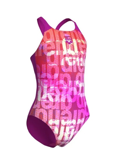Arena G Multi Colours Swimsuit V Back Kız Çocuk Yüzücü Mayosu 009007908 Pembe