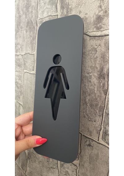 Black Cool Serisi Wc Yönlendirme Seti