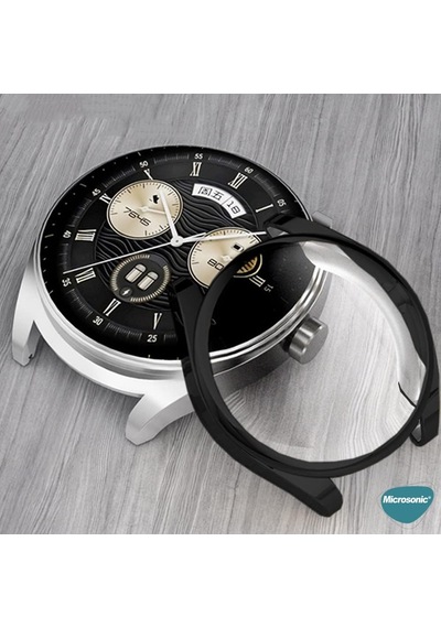 Huawei Watch Buds İçin Kılıf 360 Full Round Soft Silicone Şeffaf Watch Buds İle Uyumlu Kılıf - Şeffaf Çok Renkli Huawei Watch Buds İçin Kılıf 360 Full Round Soft Silicone Şeffaf Watch Buds İle Uyumlu Kılıf - Şeffaf Çok Renkli